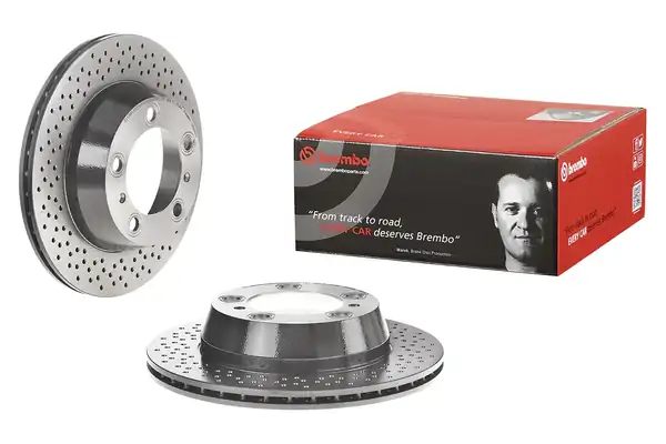 BREMBO 09-8998-11 | Fren Diski Tek Disk Arka Vag 718 Box CAY 04 16