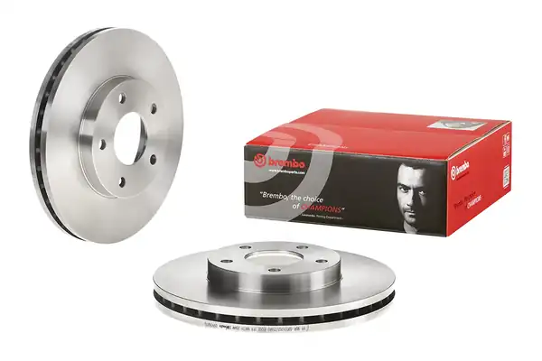 BREMBO 09-9368-10 | Fren Diski Ön Standard Nissan 2 Adet
