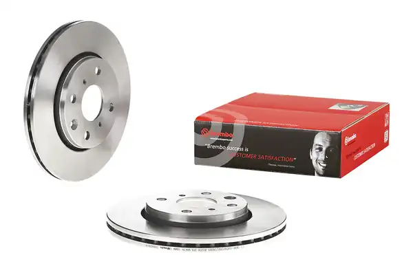 BREMBO 09-9928-14 | Fren Disk Ön Hava Kanallı 247 4 Peugeot 107 1 0 1 4 Hdi 2005 2 Adet