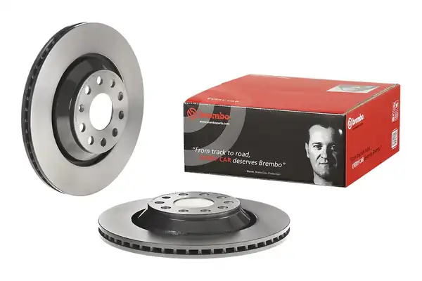 BREMBO 09-A200-11 | Fren Diski Tek Disk Arka Vag A3 Q2 Q3 Go5 6 7 8 Pas T-Roc 05 23