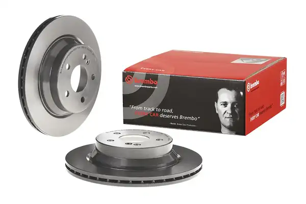BREMBO 09-A358-11 | Fren Diski Arka Kaplamalı Sport Mercedes W211 W212 E320 E280 E350 E500 GLK Seri 2 Adet