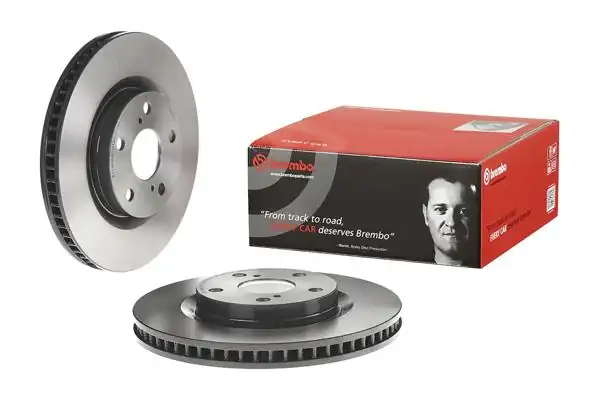 BREMBO 09.A417.11 | Fren Diski Ön Toyota Auris RAV4 Camry 296mm UV Coated | 2 Adet