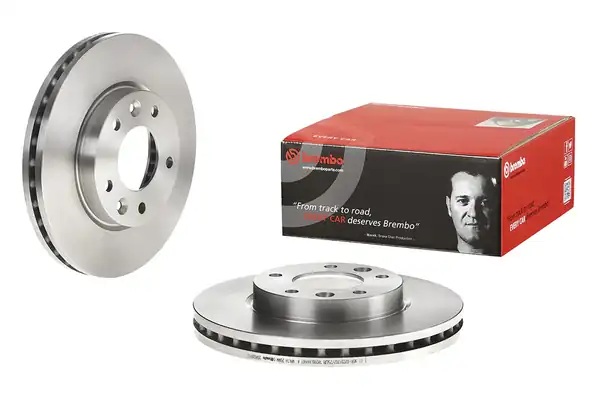 BREMBO 09-A609-10 | Fren Diski Ön Standard Kia 2 Adet