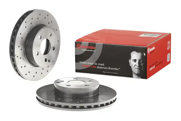 BREMBO 09-A613-51 | Fren Diski Tek Disk Ön M Benz 204 07 15