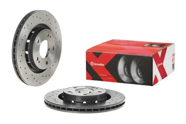 BREMBO 09.A738.1X | Fren Diski Citroen C4 Aircross 12-294mm Ön | 2 Adet