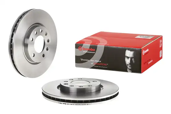 BREMBO 09-A861-14 | Fren Diski Ön Standard Opel 2 Adet