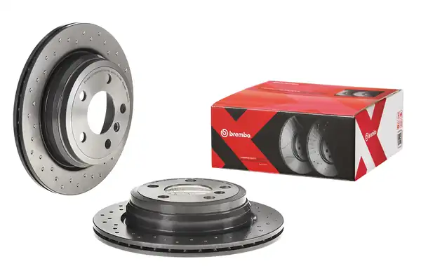 BREMBO 09-B338-1X | Fren Diski Tek Disk Arka Bmw B38 46 47 48 N13 20 26 47 12 20