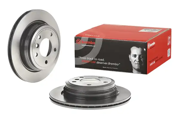 BREMBO 09B33821-2 | Fren Diski Arka Bmw E87 E90 E84 2 Adet