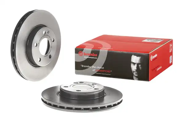 BREMBO 09-B343-41 | Fren Diski Tek Disk Ön M Benz 117 176 242 246 11 20