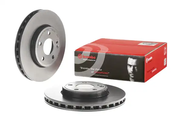 BREMBO 09-B344-41 | Fren Diski Tek Disk Ön M Benz 117 156 176 242 246 11 20