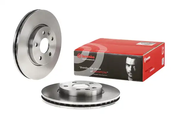 BREMBO 09-B355-10 | Fren Diski Ön Havalı 276 5 Opel Astra J Chevrolet Aveo 11 12 Cruze 09 12 15jant Kbpm