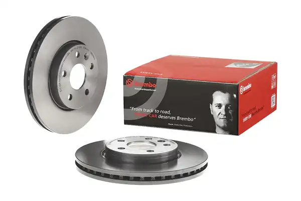 BREMBO 09-B355-11 | Fren Diski Ön UV Coated Chevrolet 2 Adet