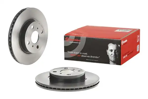 BREMBO 09.B508.11 | Fren Diski Ön UV Coated Toyota | 2 Adet