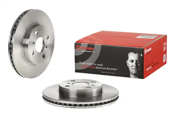 BREMBO 09-B652-10 | Fren Diski Ön Standard Toyota 2 Adet