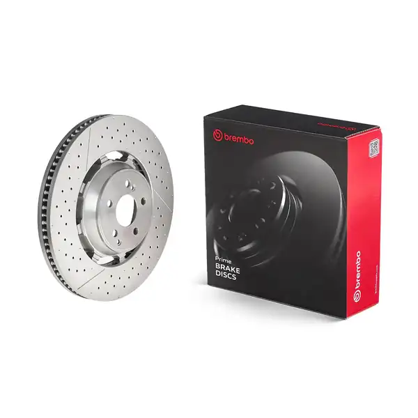 BREMBO 09-B848-33 | Fren Diski Ön Dual Cast Mercedes Benz 2 Adet