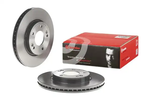 BREMBO 09.C249.11 | Fren Diski Ön Havalı (280-5) UV Coated (Hyundai i30 2011 / Elantra 2011 / Kona 2018 / | 2 Adet