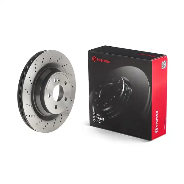 BREMBO 09-C502-11 | Fren Diski Arka UV Coated Mercedes Benz 2 Adet