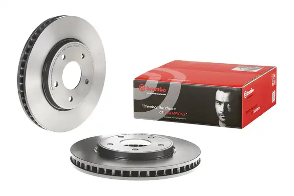 BREMBO 09-C544-11 | Fren Diski Ön UV Coated Nissan 2 Adet