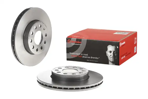 BREMBO 09-C547-11 | Fren Diski Tek Disk Ön Vag A3 Go6 7 08 21