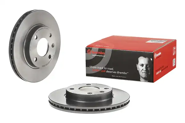 BREMBO 09-C824-11 | Fren Diski Ön UV Coated Opel 2 Adet