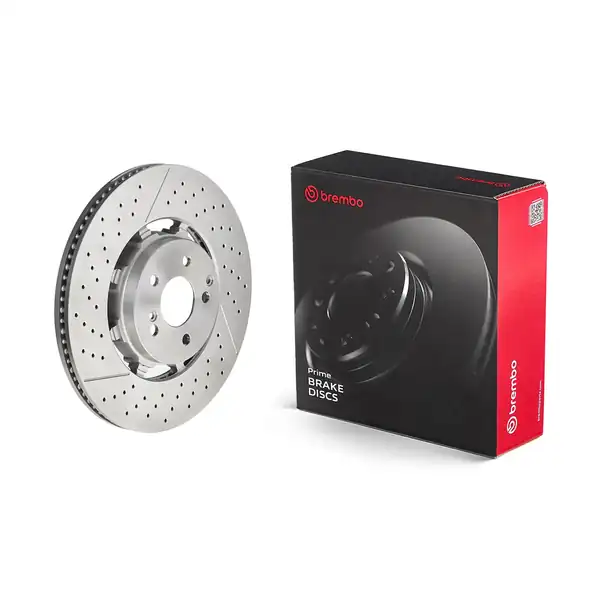 BREMBO 09-C826-33 | Fren Diski Arka Dual Cast Mercedes Benz 2 Adet