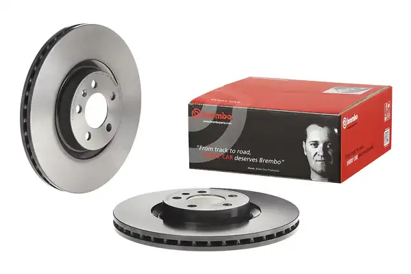 BREMBO 09-D974-11 | Fren Diski Ön UV Coated Audi 2 Adet