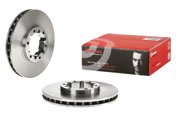 BREMBO 09-E167-10 | Fren Diski Ön Standard Nissan 2 Adet