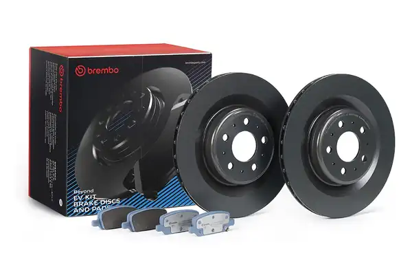 BREMBO KT08004 | Fren Takımı 2 Adet 09 N446 1e Fren Diski P 09 027e Fren Balatası Seti Tesla Model Y 19 2 Adet