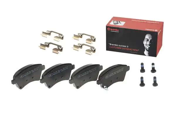 BREMBO P23105 | Fren Balatası Ön-Fiat Sedıcı 1.6 16V 1.9Dmtj 06 06-Suzuki Sx4 06-Low-Met