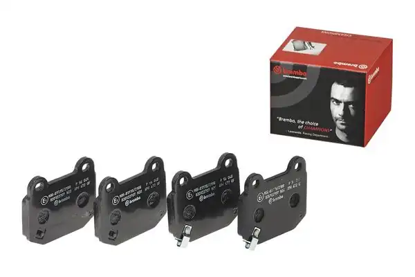 BREMBO P56048 | Fren Balatası Arka Low-Met Toyota