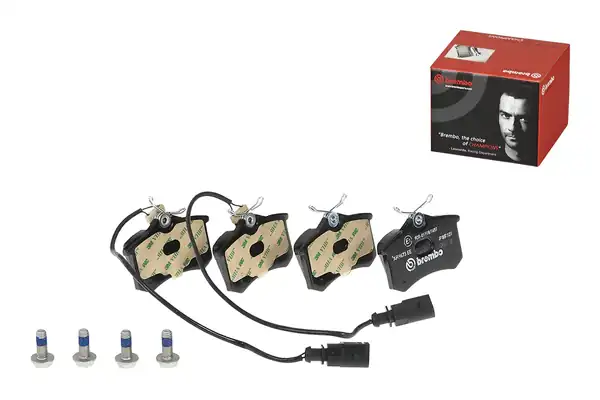 BREMBO P85101 | Fren Balatası Arka Low Met Audi