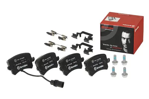 BREMBO P85142 | Fren Balatası Arka Low Met Audi