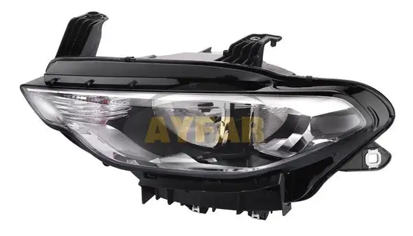 AYFAR 101133 | Sol Far Fiat Egea 2015 Motorlu Siyah Çerçeveli