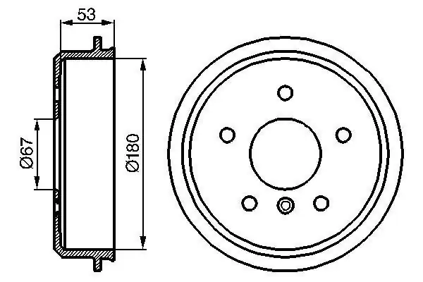 Bosch 0986477096 Fren Kampanası Mercedes A Class W168 97 04 2 Adet