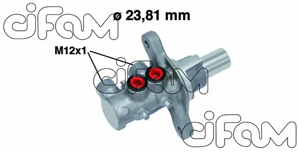 CIFAM 202700 | Fren Ana Merkezi Opel Corsa D 06 14 Corsa E 14 19 Adam 12 19 Arka Disk Frenler İçin 1 Adet