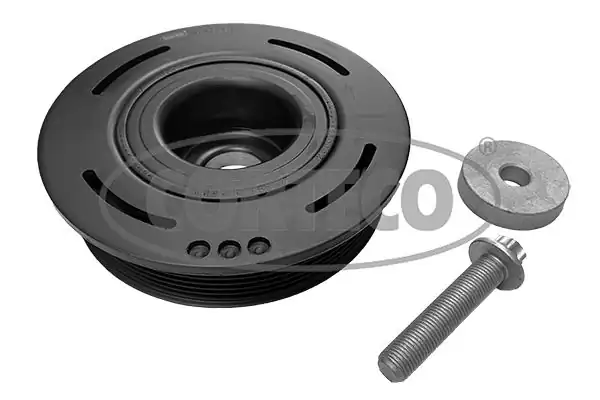 CORTECO 49104550 | Krank Kasnağı Takımı Civata Dahil Opel Vivaro 06 Movano 01 Renault Master 01 Traffic 06 2 2dci 2 5dci