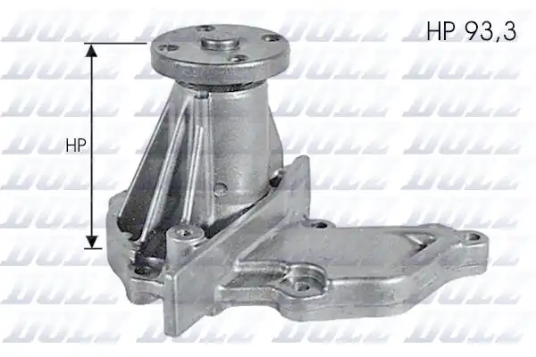 DOLZ F133 | Devirdaim Su Pompası Mazda 121 2 Fiesta Focus Fusion 1 2 1 4 1 6 Zetec S 96