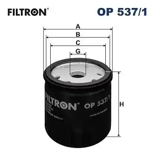 FILTRON OP2007 | Yağ Filtresi Dbl Mra Brv Pun 1 9d JTD