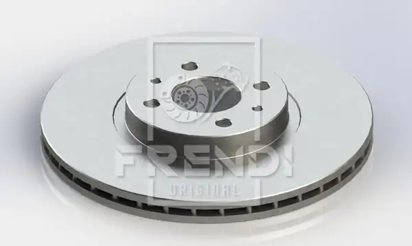 FRENDI 33269 | Ön Fren Aynası Fiat Doblo 05 Idea 04 Linea 09 Fiorino 09 Bravo 01 Stilo 01 284x22x 4 Delik Havalı