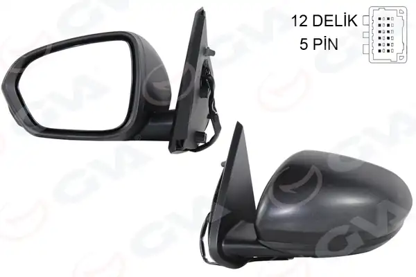 GVA 1019187 | Dış Dikiz Aynası Sol Elektrikli Isıtmalı Dacia Duster 17 10 12h5p Vm 6805ehl