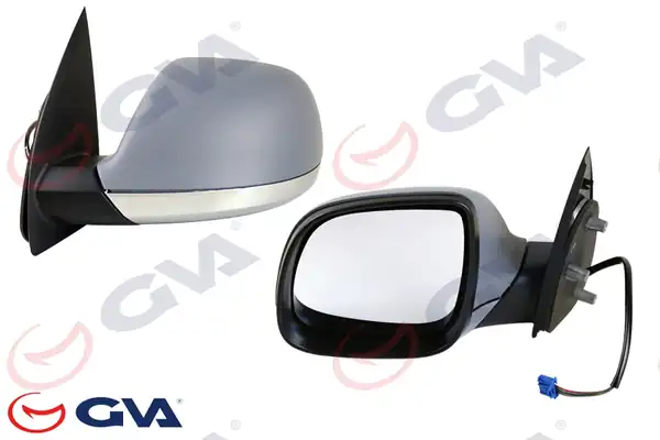 GVA 1075811 | Dış Dikiz Aynası Sol Amarok 09 Elektrikli Isıtmalı Nikelajlı Konveks 5 Fiş Vm 6190nehpr