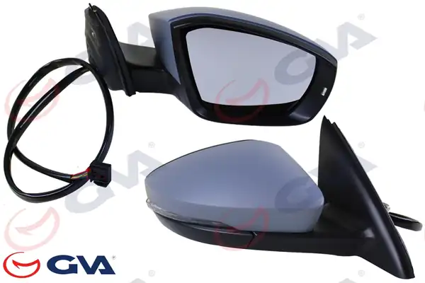 GVA 1075850 | Dış Dikiz Aynası Sağ Octavia 13 Elektrikli Isıtmalı Astarlı Sinyalli Konveks Vm 614ehpr