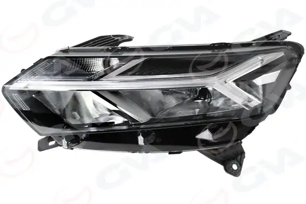 GVA 2019021 | Far Sağ Ledli Motorlu Dacia Sandero 21 Logan 21 Jogger 22 Krom Çerçeveli