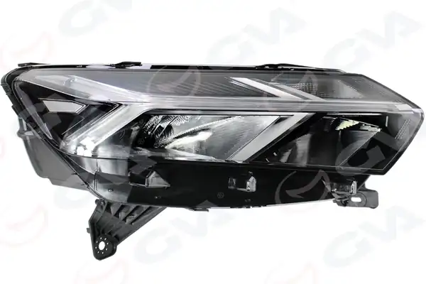 GVA 2019022 | Far Sağ Ledli Motorlu Dacia Sandero 21 Logan 21 Jogger 22 Krom Çerçeveli