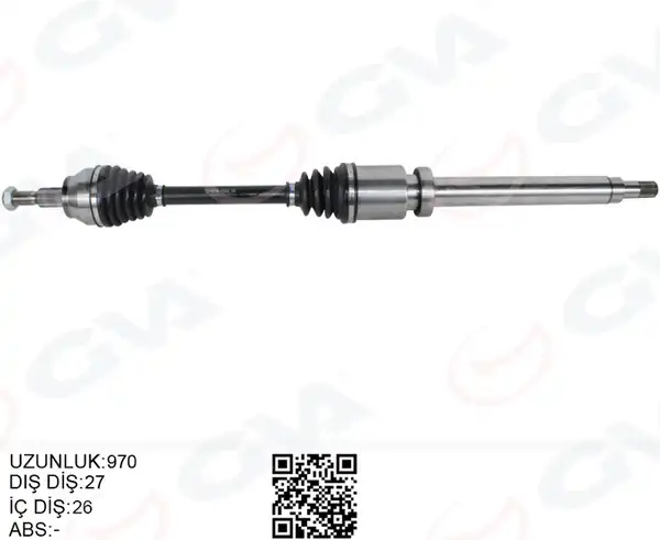 GVA 4435002 | Ön Aks Komple Sağ Focus III 11 17 C Max 10 17 1 0 Ecoboost 1 5 1 6tdci