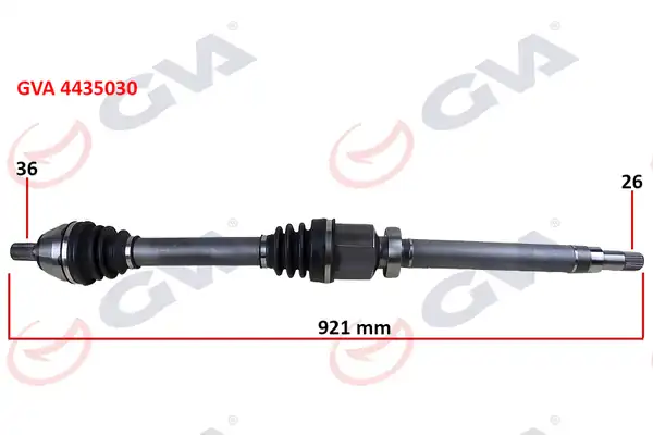 GVA 4435030 | Ön Aks Komple Sağ Ford Focus II