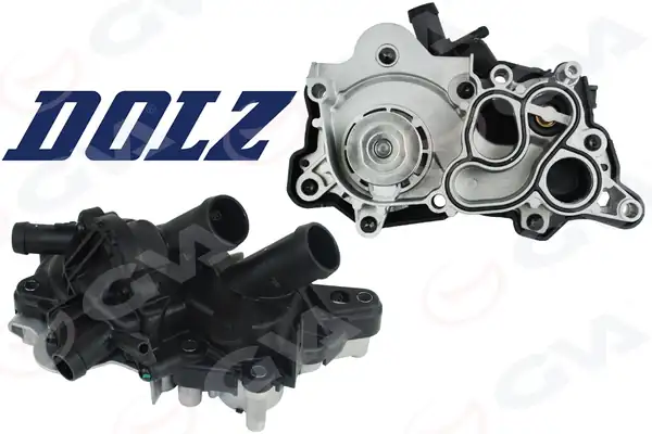 GVA 5275274 | Su Pompası Golf VII Leon A3 1 0 1 2 1 4 1 6 TSI 5 Çıkışlı Termostat Su Pompası