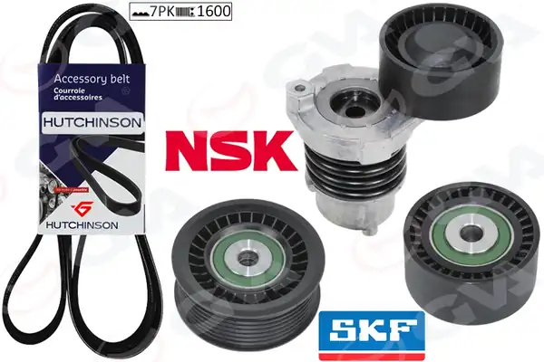 GVA 59A1115 | Alternatör Gergi Kiti Clio IV 12 Logan II 12 Symbol III 14 Sandero II 12 0 9 Tce 90bg