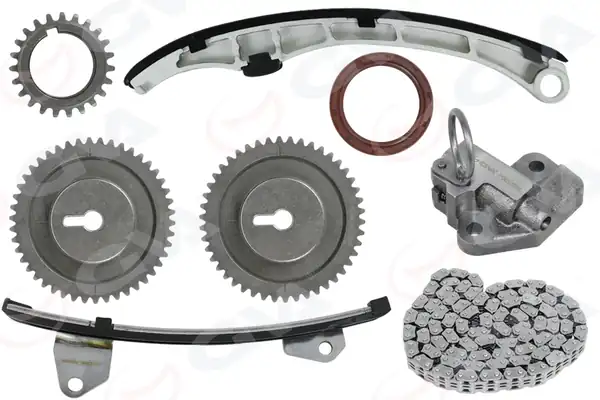 GVA 59C9900 | Eksantrik Zincir Seti Mazda 3 1 6l Z6 BK Bl Kasa 03 13 Mazda 2 1 3l 1 5l Zj Zy D-E Kasa 07 15 8 Parça