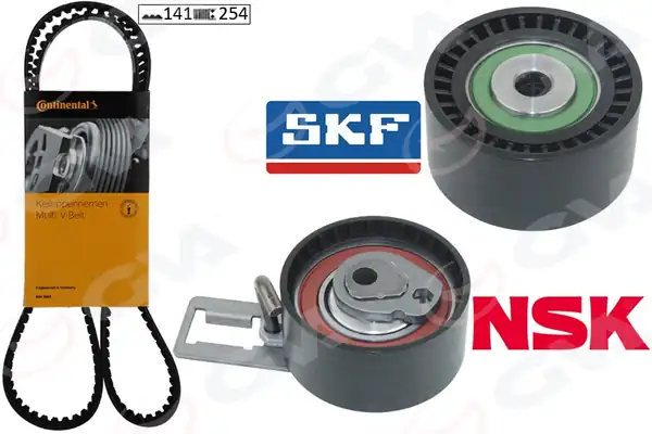 GVA 59T4325C | Eksantrik Gergi Kiti 141 Dış P207 P208 P301 P308 P508 P2008 P3008 P5008
